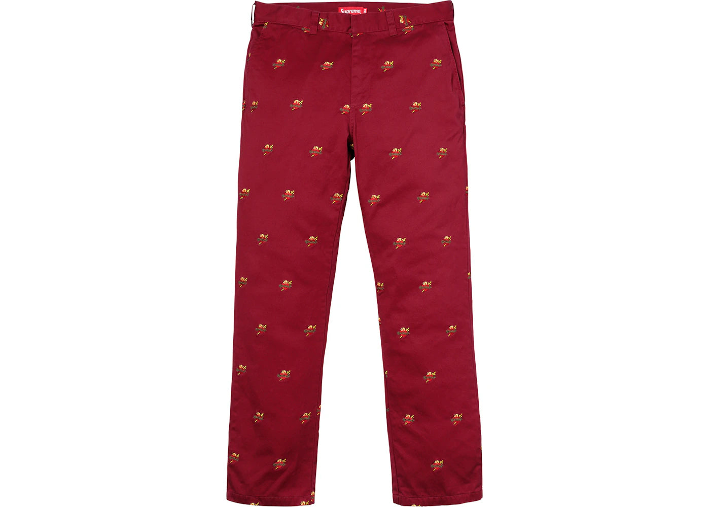 Supreme Sacred Hearts Work Pant Light Burgundy