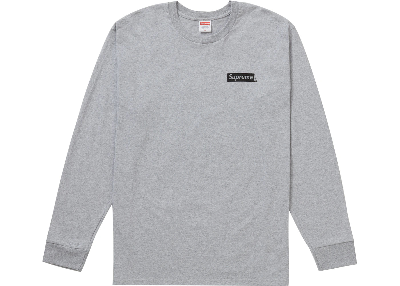 Supreme Sacred Unique L/S Tee Heather Grey