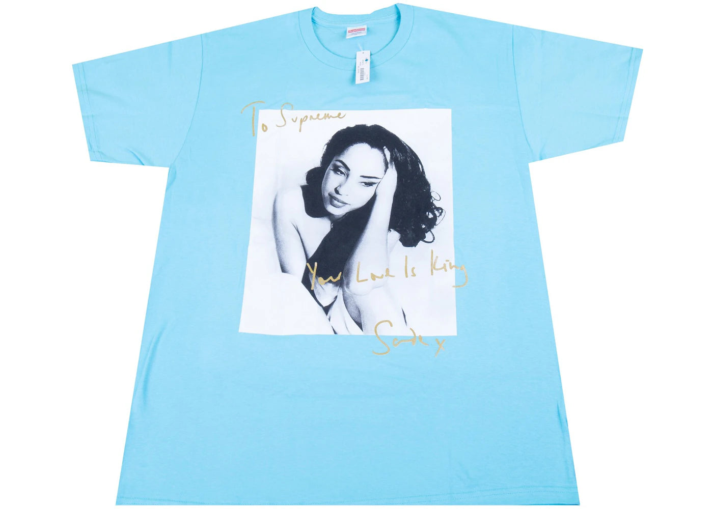 Supreme Sade Tee Aqua