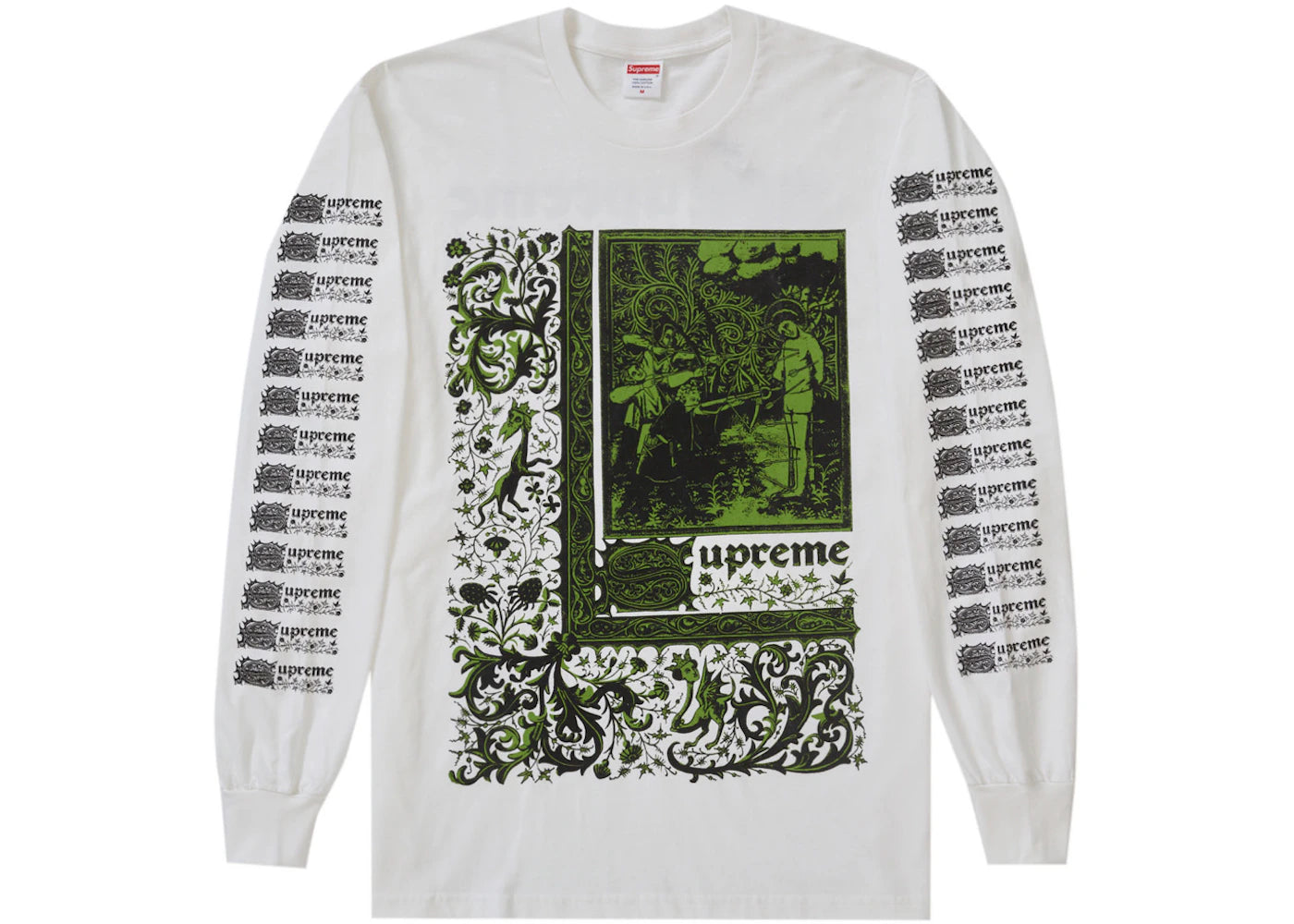 Supreme Saint Sebastian L/S Tee White