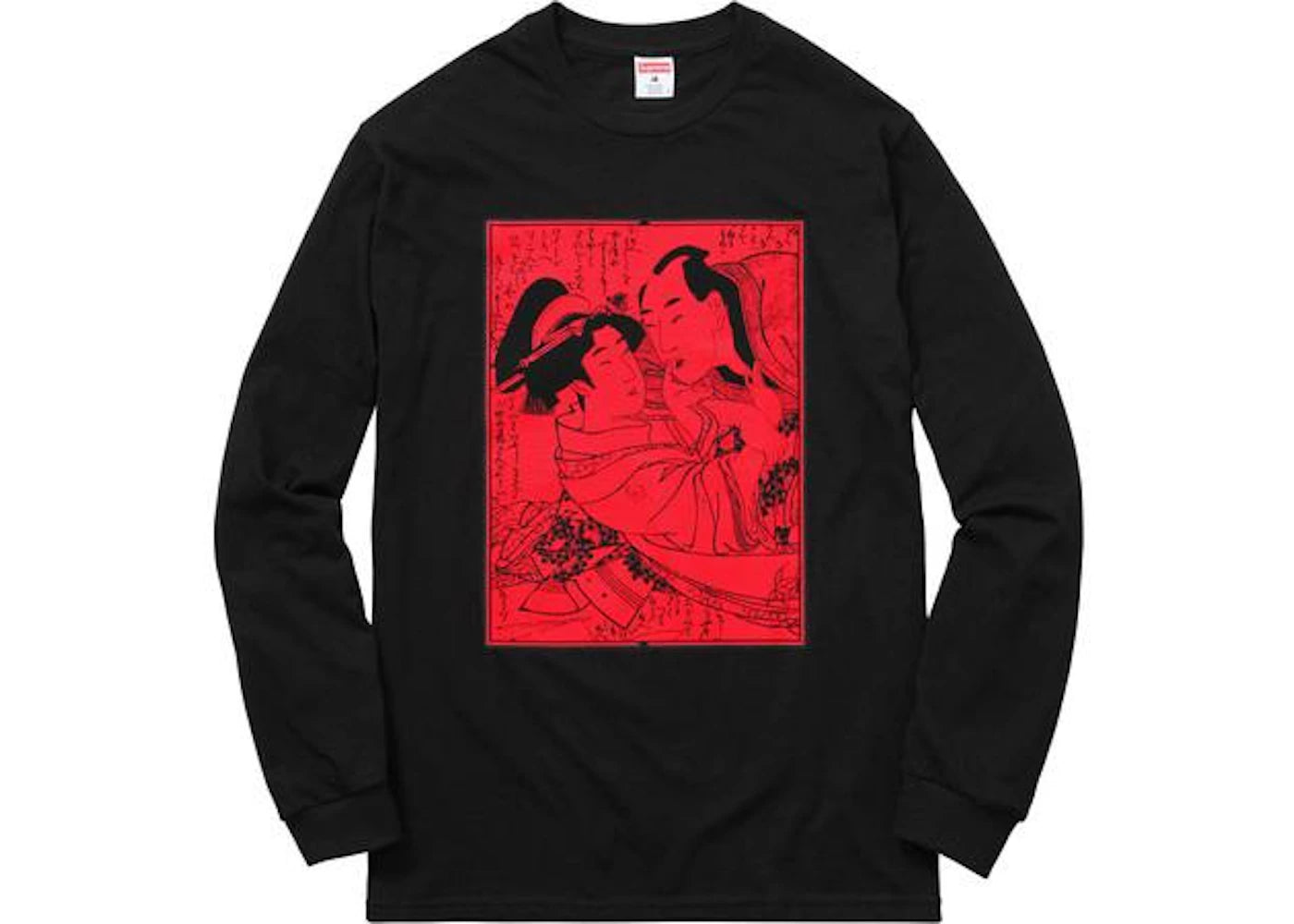 Supreme Sasquatchfabrix Shunga LS Tee Black