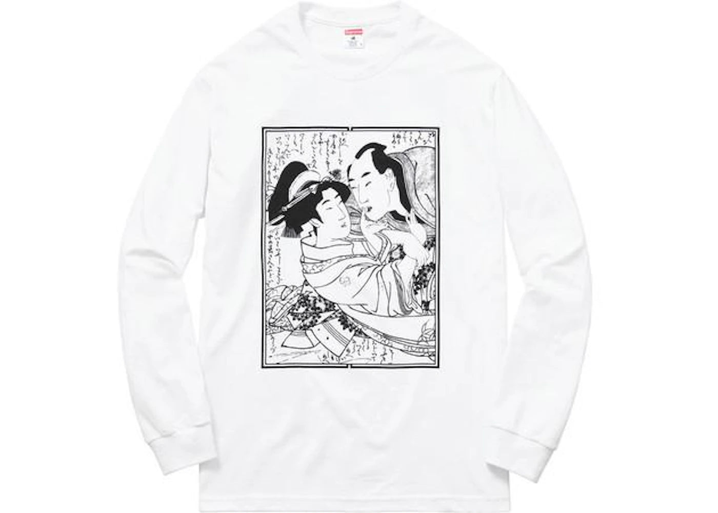 Supreme Sasquatchfabrix Shunga LS Tee White