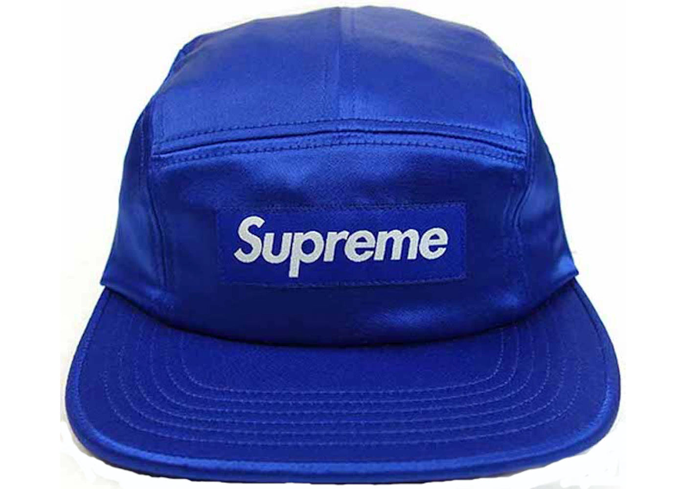 Supreme Satin Camp Cap Royal