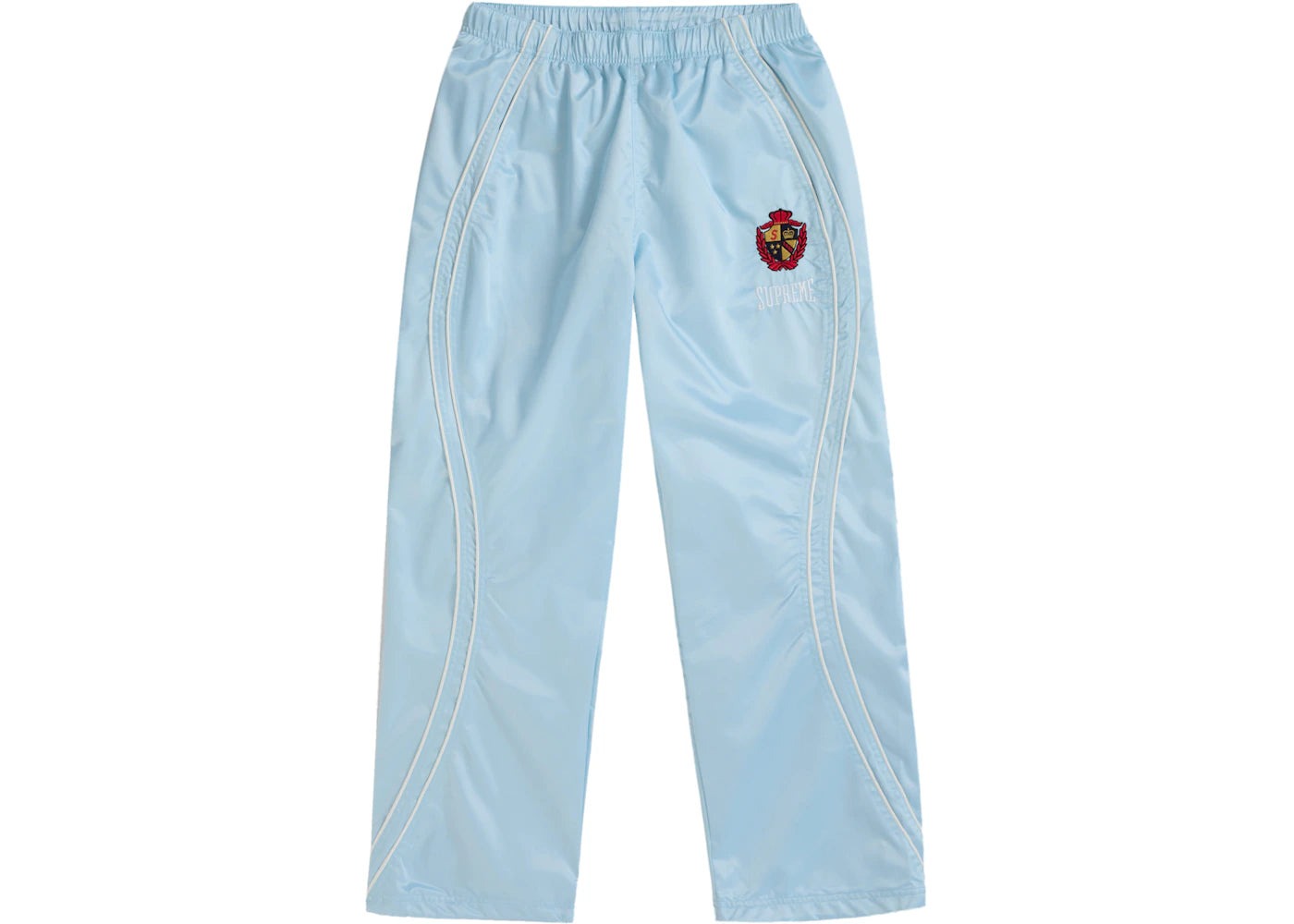Supreme Satin Track Pant (SS25) Light Blue