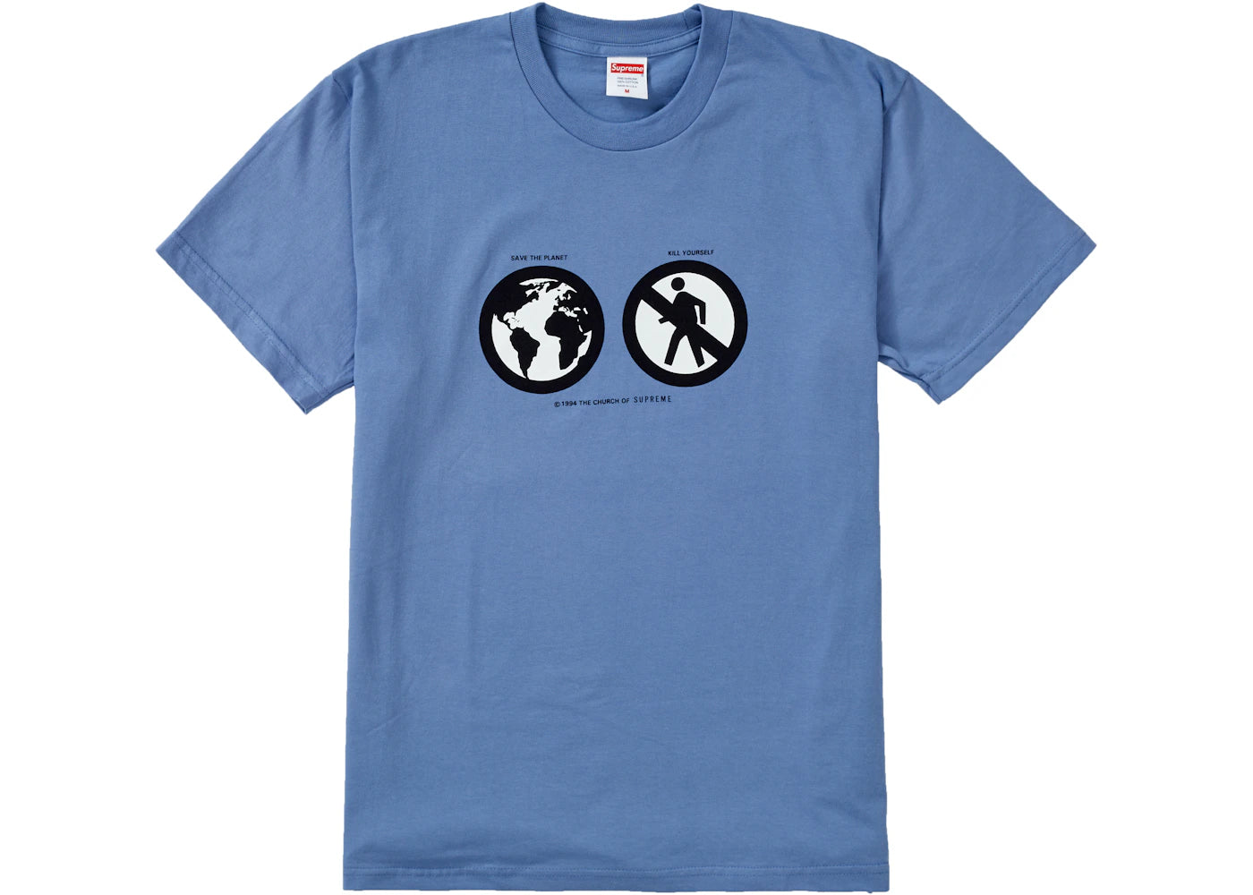 Supreme Save The Planet Tee Slate