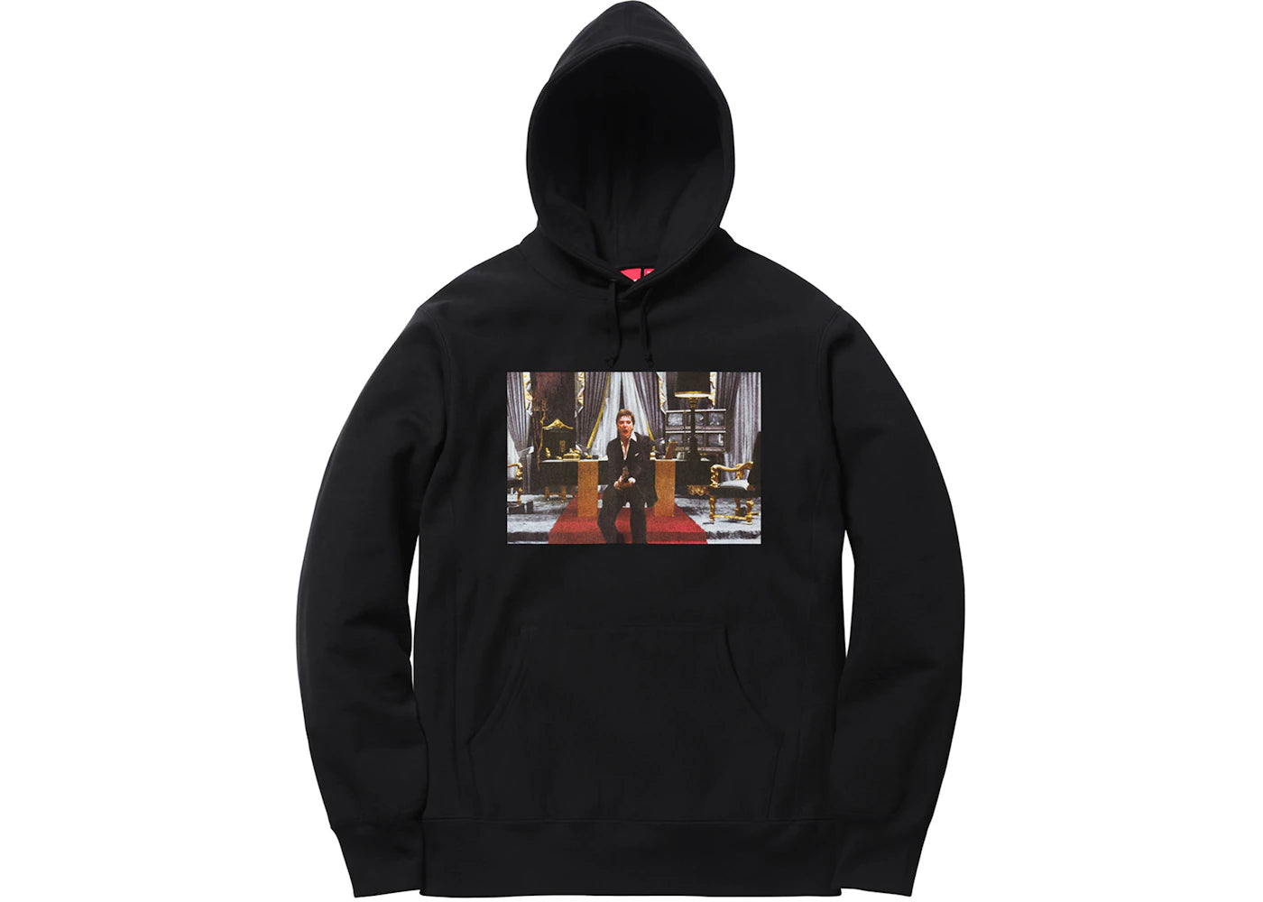 Supreme Scarface Friend Hooded Sweatshirt Black