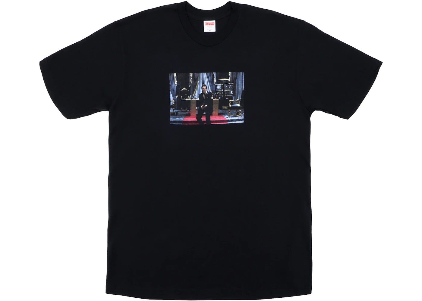 Supreme Scarface Friend Tee Black