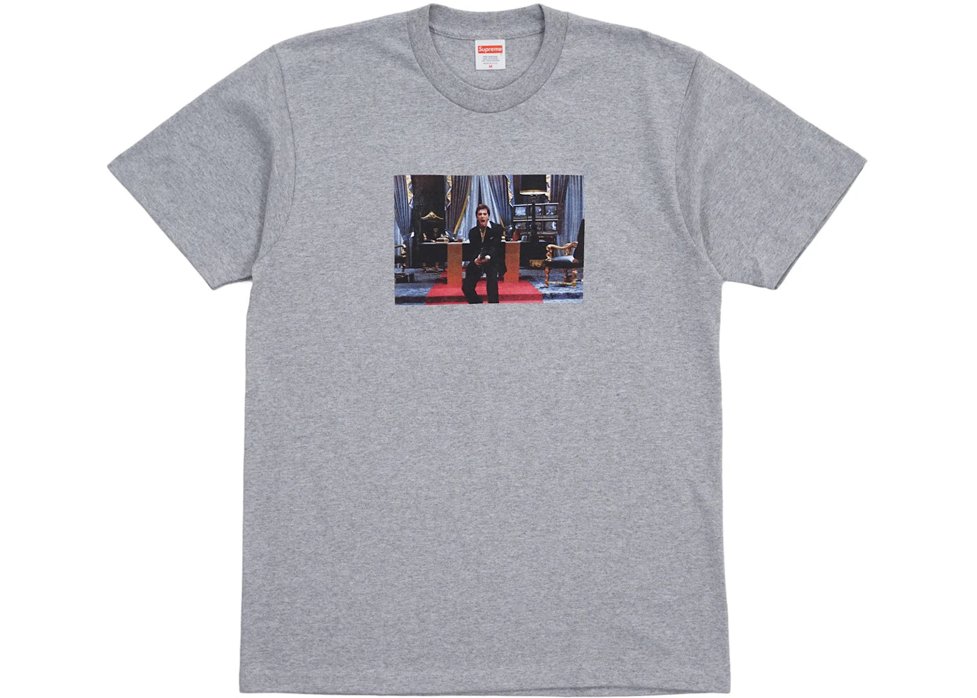 Supreme Scarface Friend Tee Heather Grey