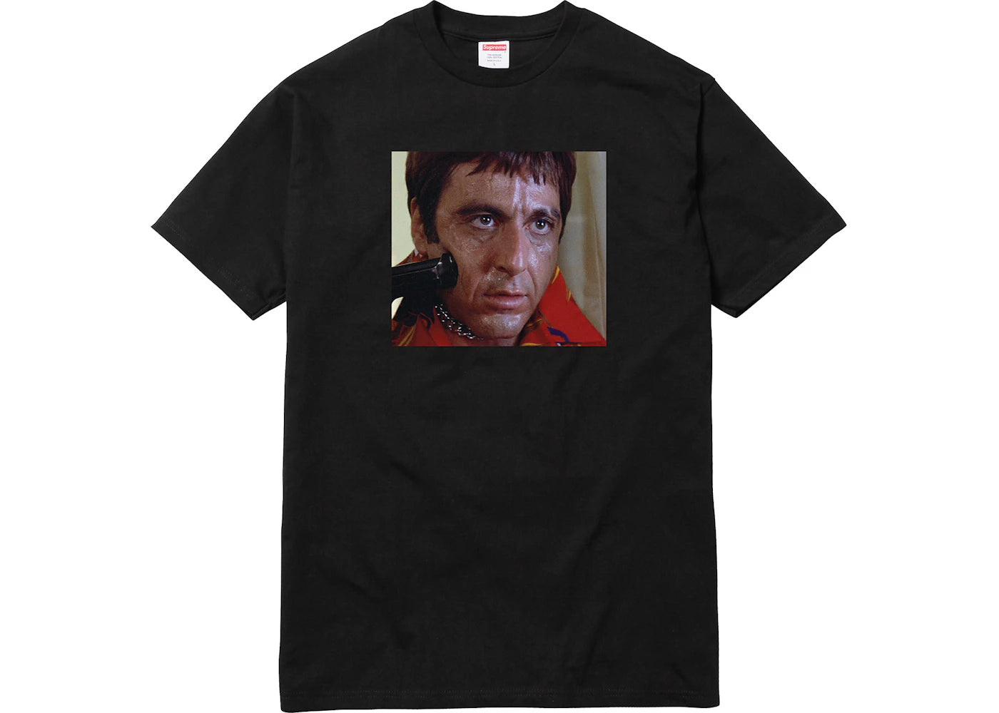 Supreme Scarface Shower Tee Black