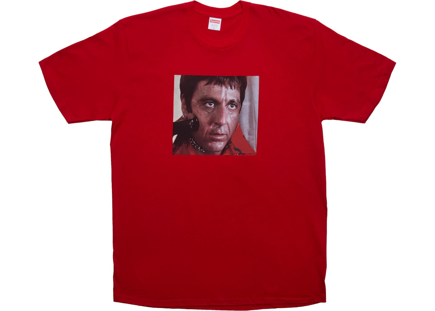 Supreme Scarface Shower Tee Red
