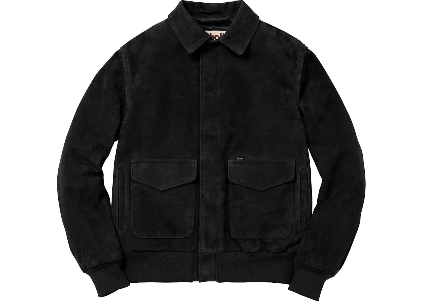 Supreme Schott Suede A-2 Black