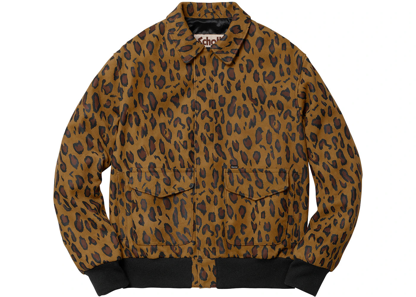 Supreme Schott Suede A-2 Cheetah