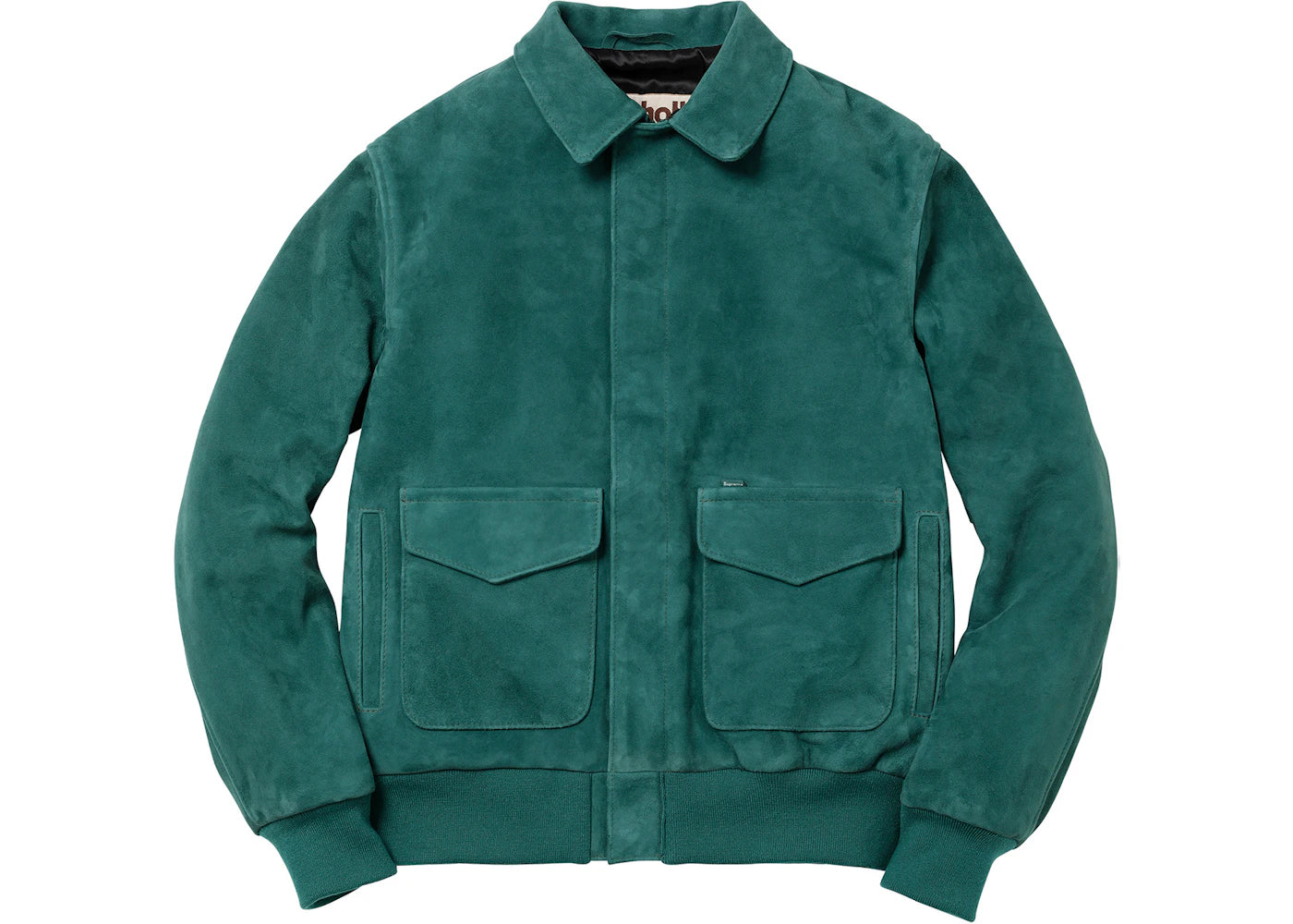 Supreme Schott Suede A-2 Dusty Teal