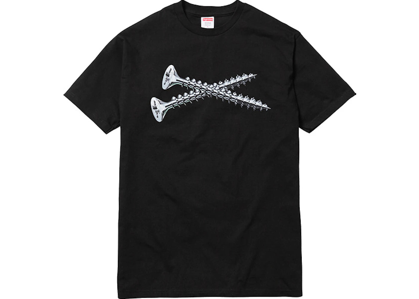Supreme Screw Tee Black