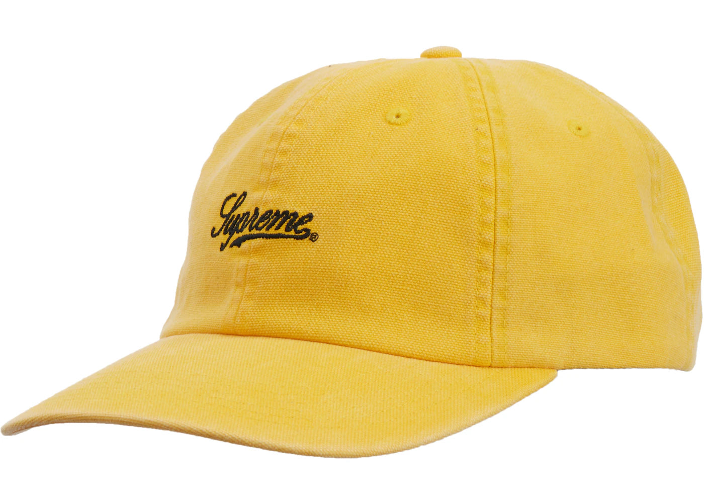 Supreme Script Logo 6-Panel (FW19) Gold