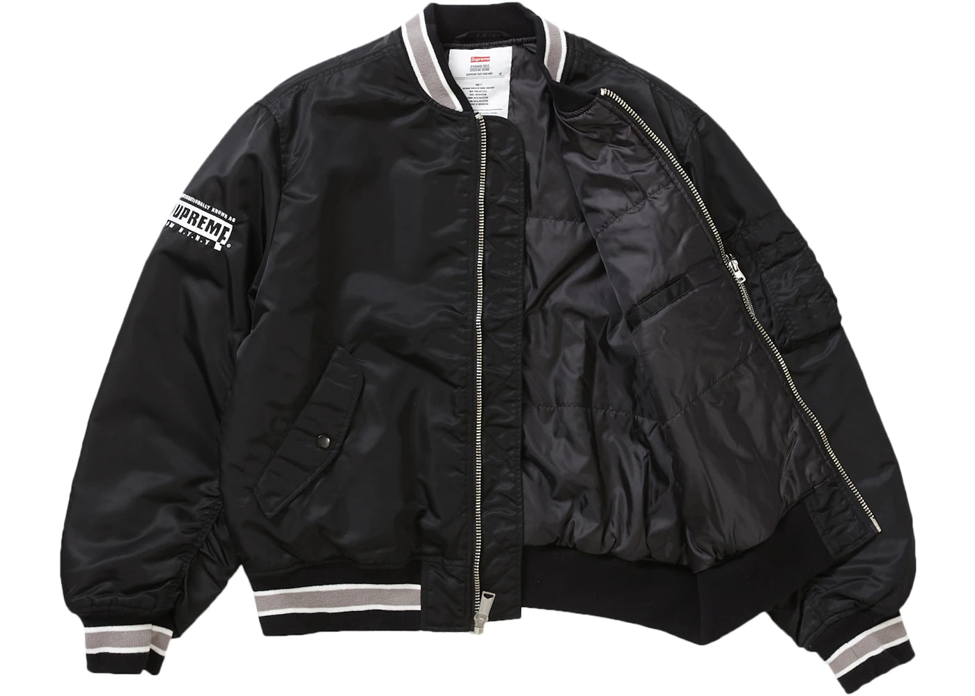 【新品・未使用】Supreme Second To None MA-1 JK Spring/Summer 2022 Preview – Supreme