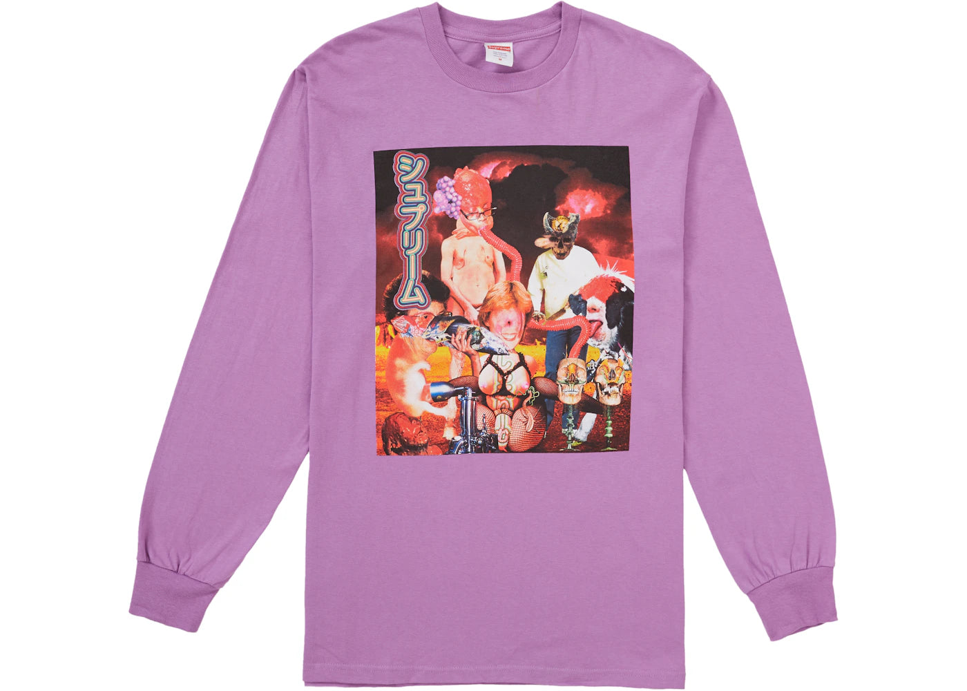 Supreme Sekintani La Norihiro L/S Tee Light Purple
