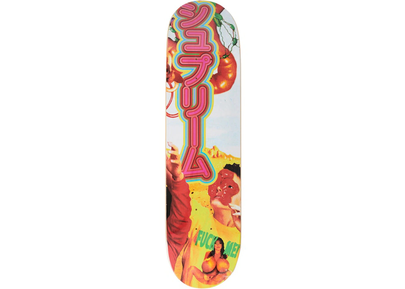 Supreme Sekintani La Norihiro Skateboard Deck Yellow