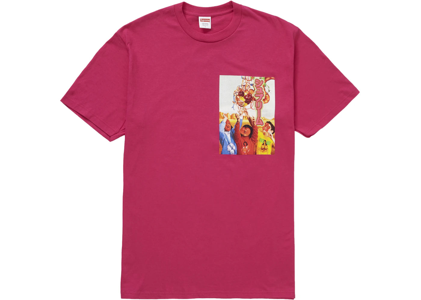 Supreme Sekintani La Norihiro Tee Hot Pink