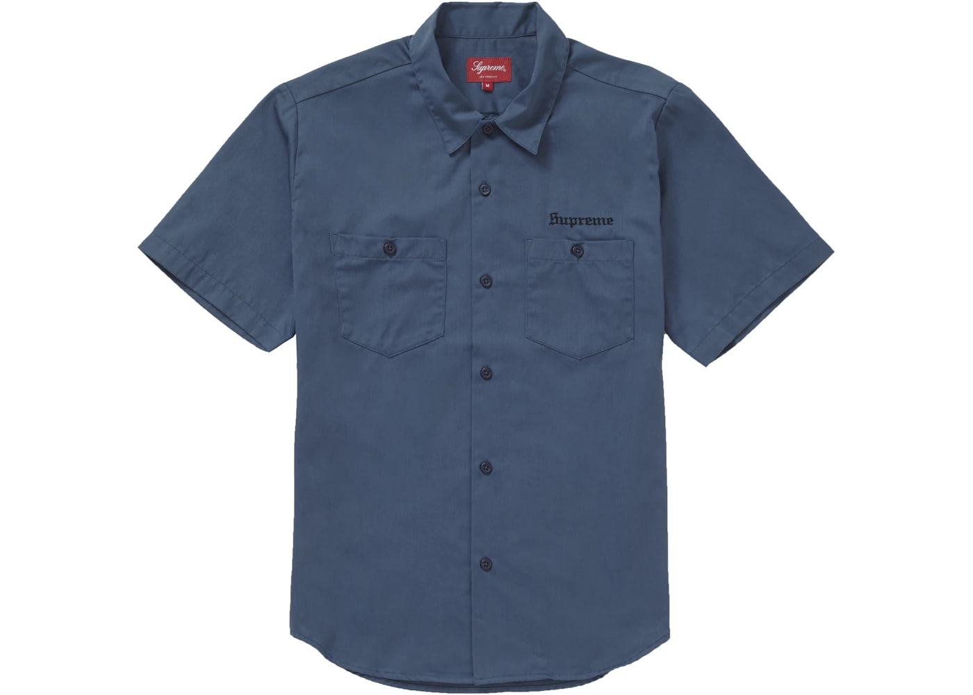 Supreme Sekintani La Norihiro Work Shirt Light Navy