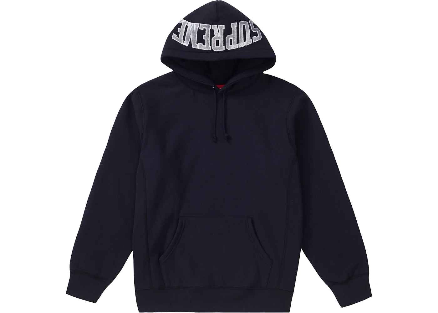 Supreme Sequin Arc Hooded Sweatshirt Black