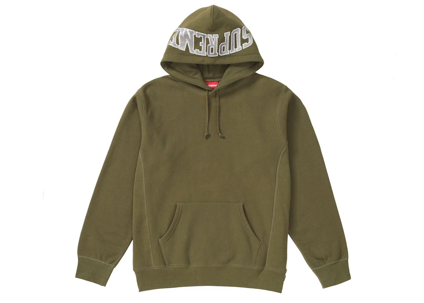 Supreme Sequin Arc Hooded Sweatshirt Dark Olive