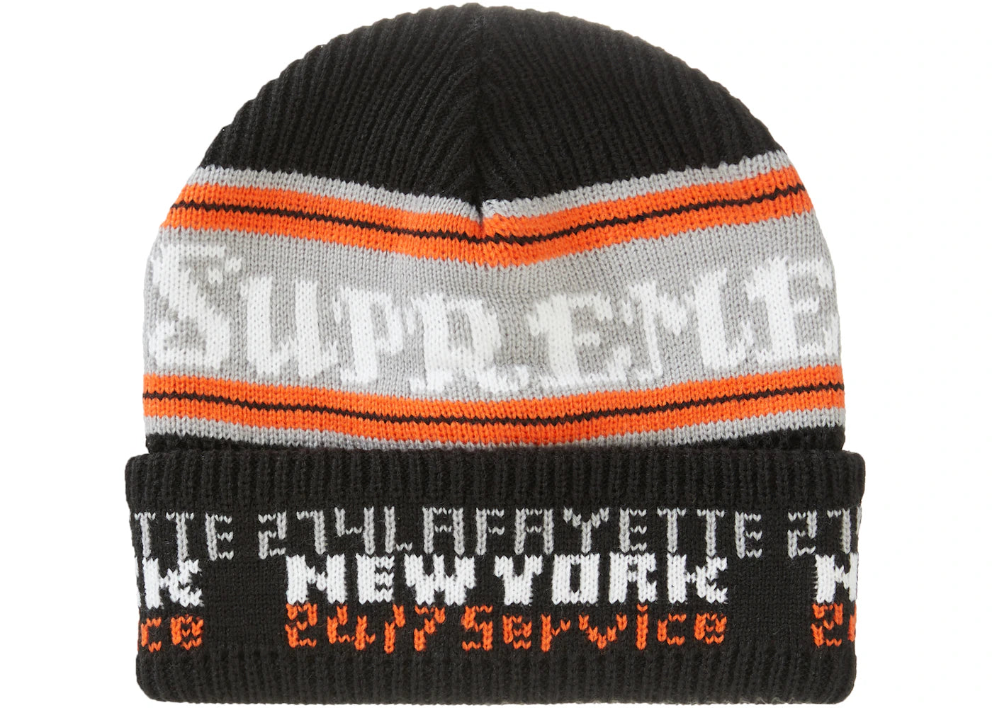 Supreme Service Beanie Black