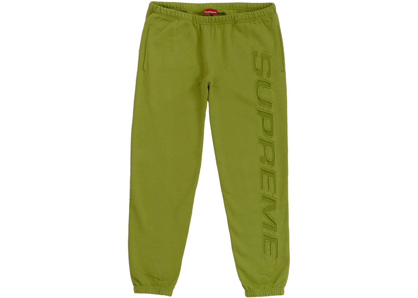 Supreme Set In Logo Sweatpant Green
