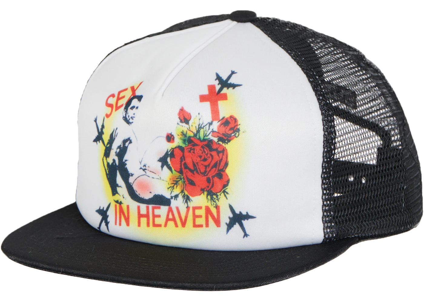 Supreme Sex in Heaven Mesh Back 5-Panel Black