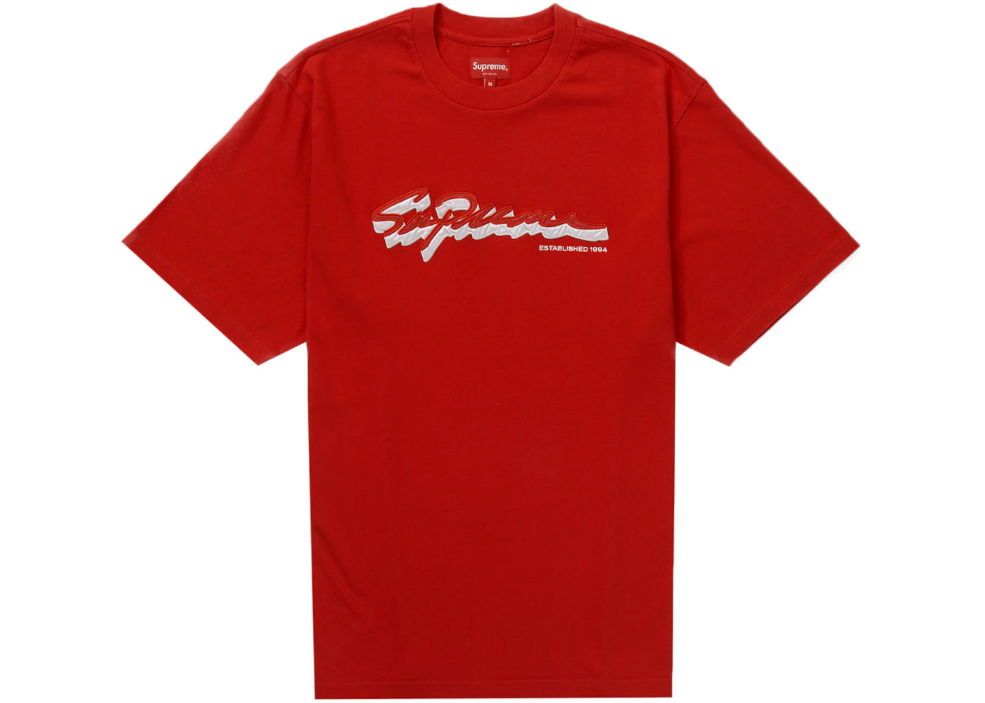 Supreme Shadow Script S/S Top Red