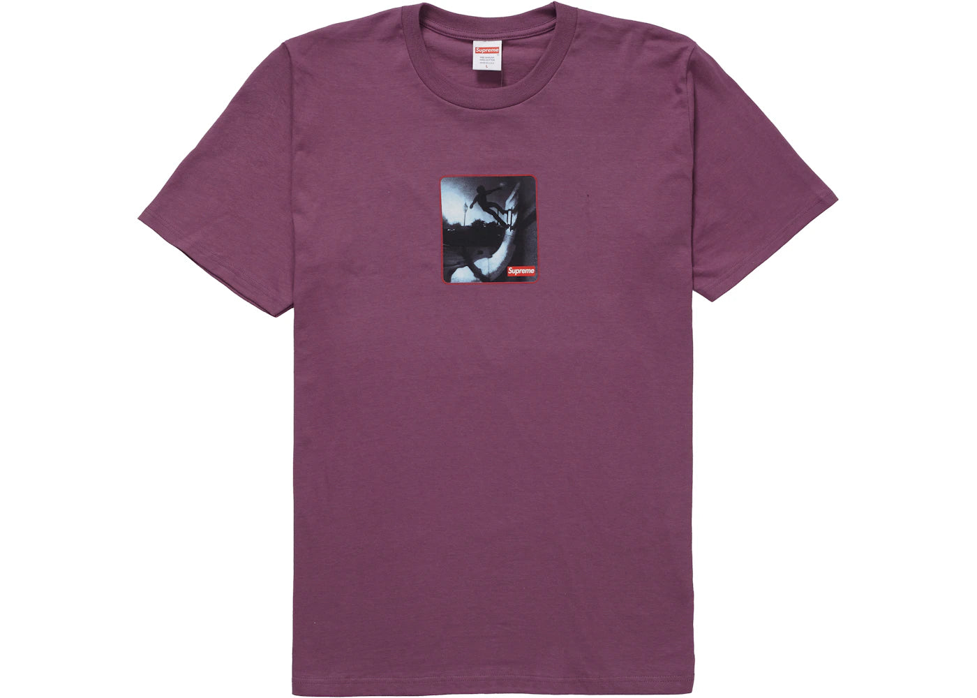 Supreme Shadow Tee Plum