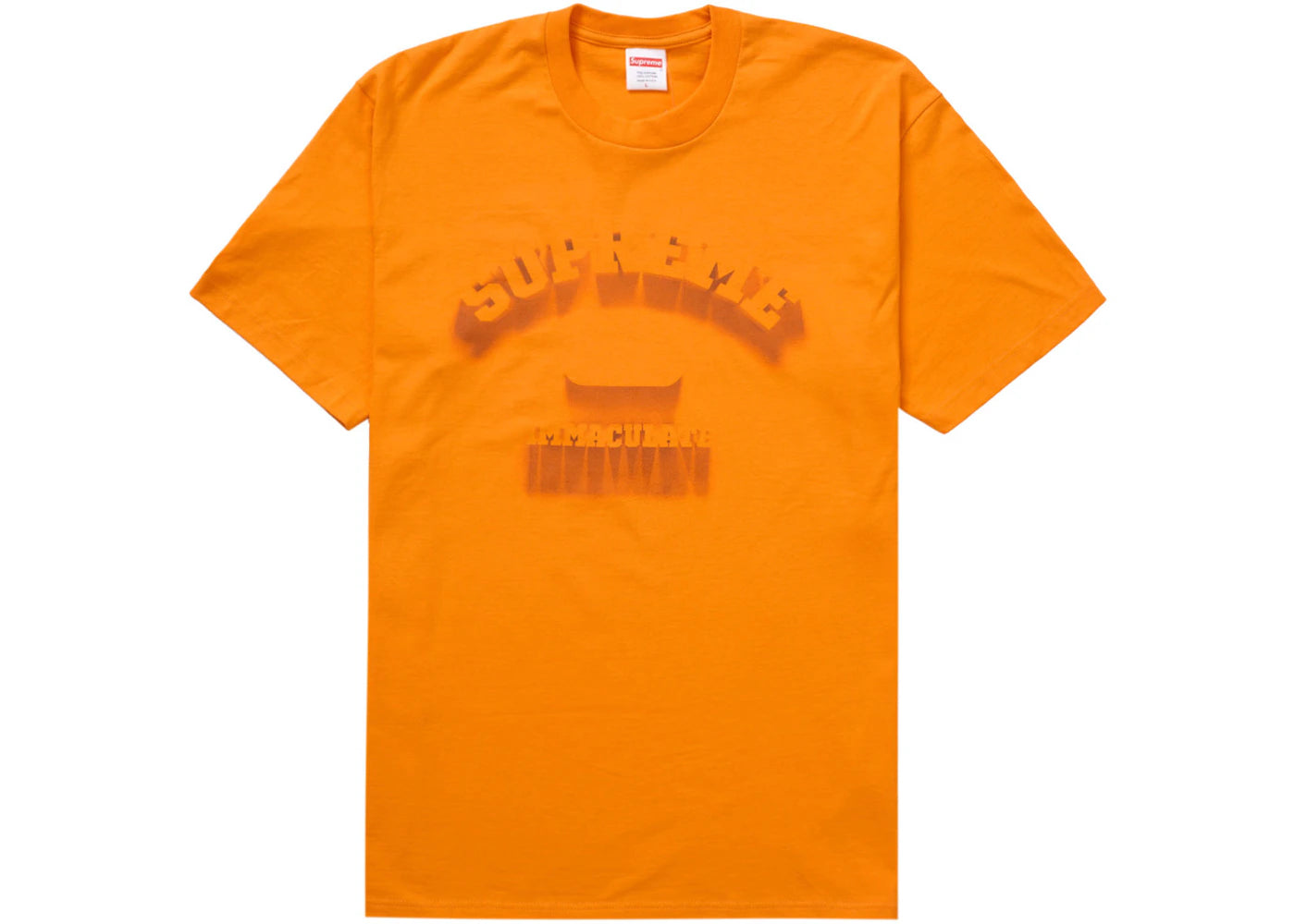 Supreme Shadow Tee (SS24) Orange