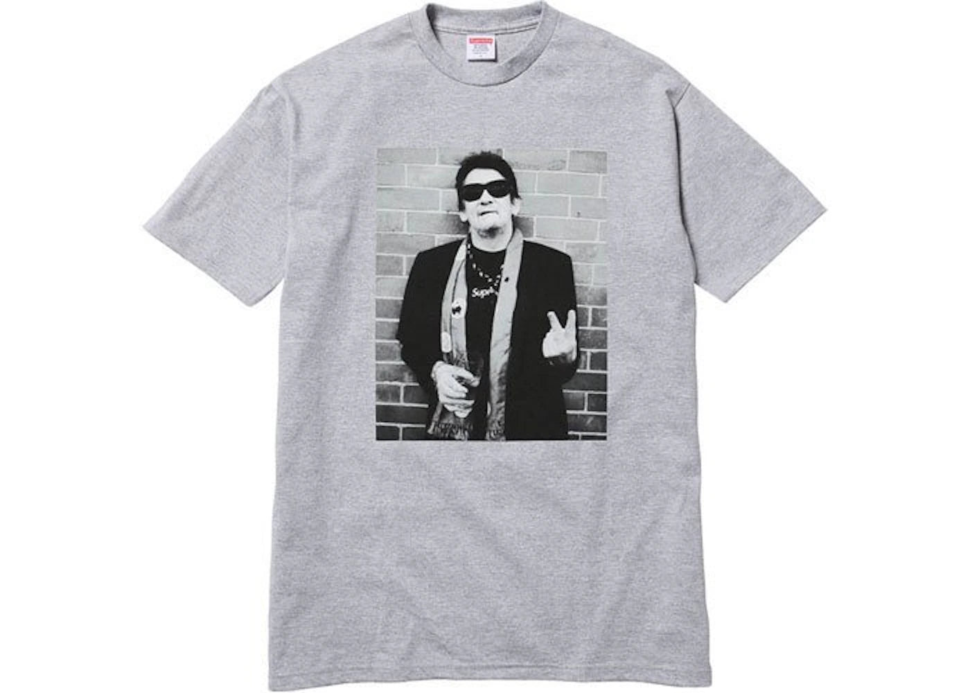 Supreme Shane MacGowan Tee Grey