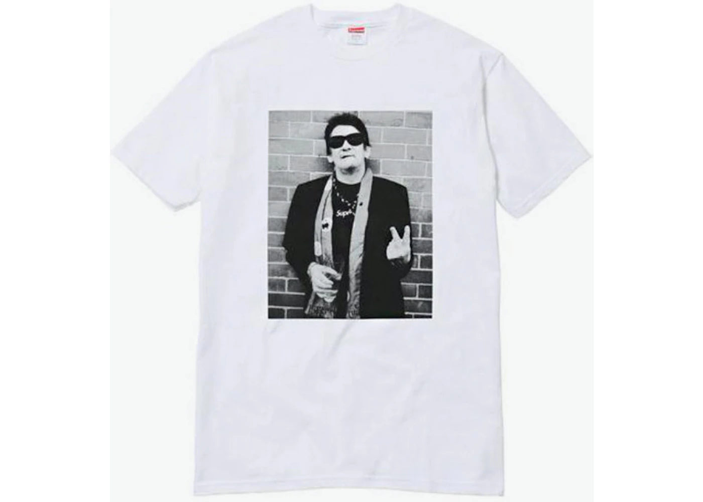 Supreme Shane MacGowan Tee Whte