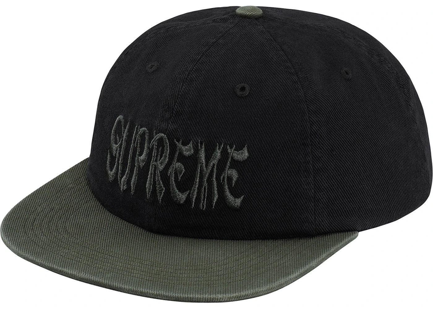 Supreme Shaolin 6-Panel Black