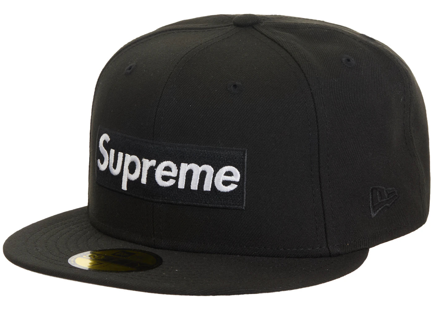 Supreme Sharpie Box Logo New Era Fitted Cap Black