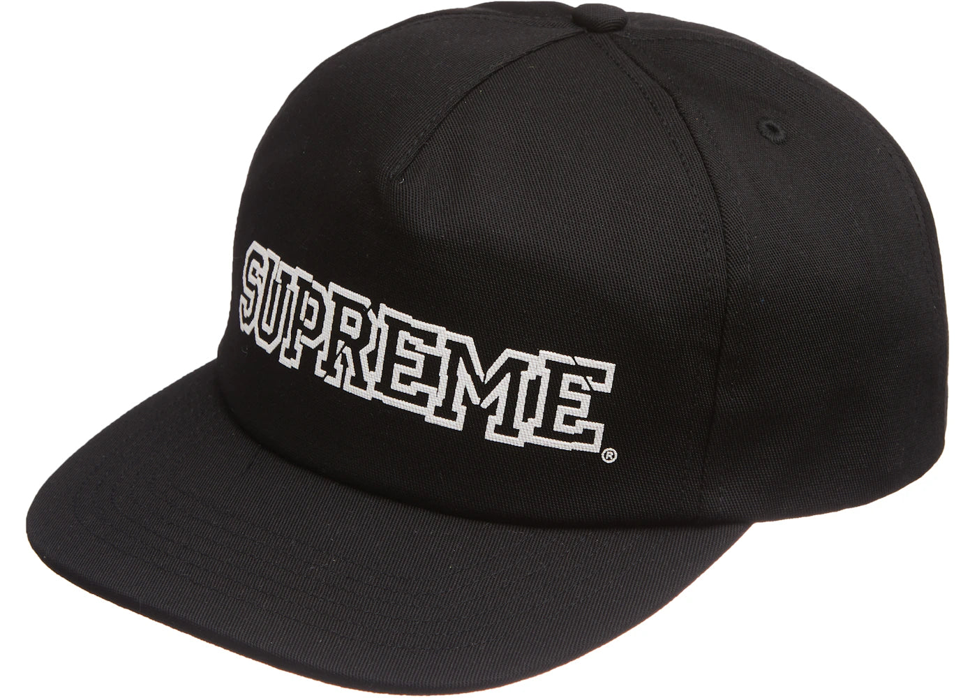 Supreme Shattered Logo 5-Panel Black