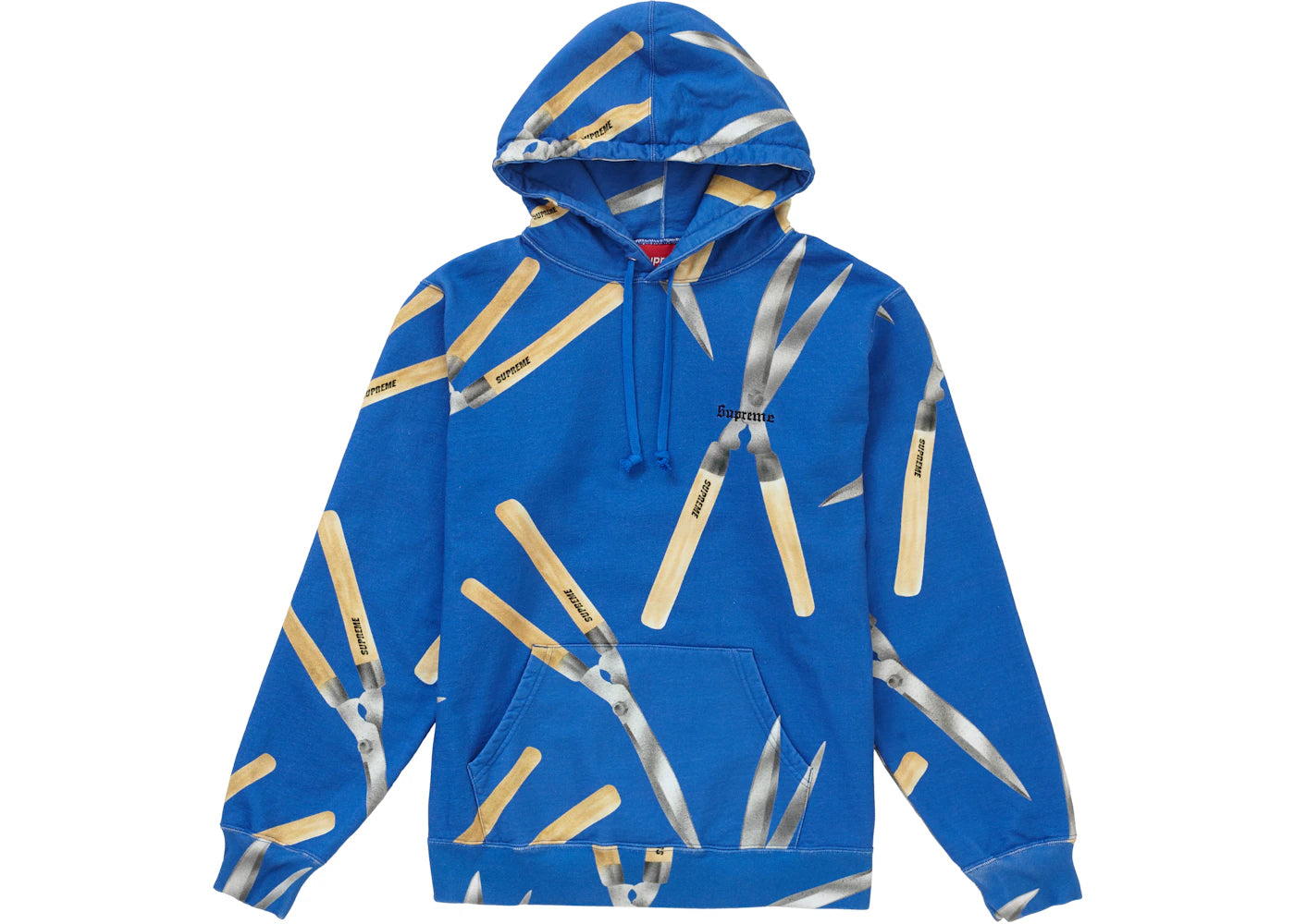 Supreme Shears Hooded Sweatshirt Light Royal