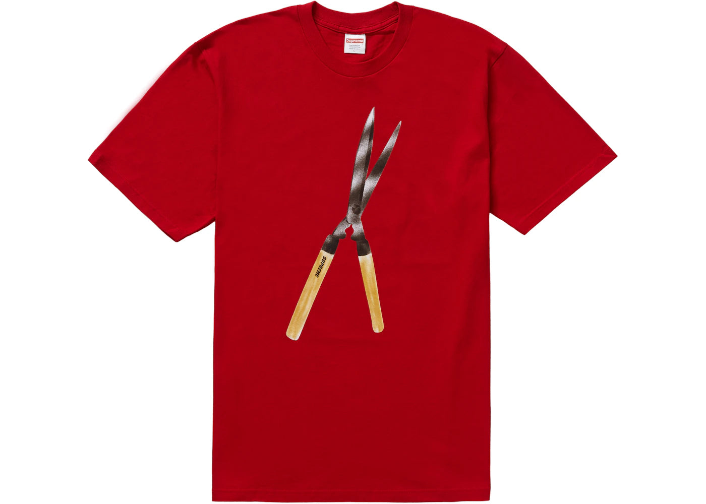 Supreme Shears Tee Red