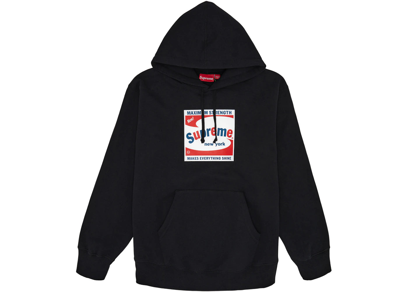 Supreme Shine Hooded Sweatshirt Black