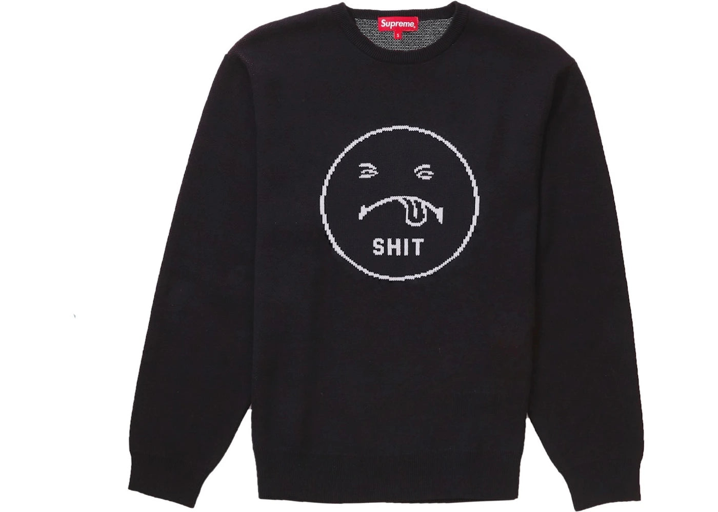 Supreme Shit Sweater Black