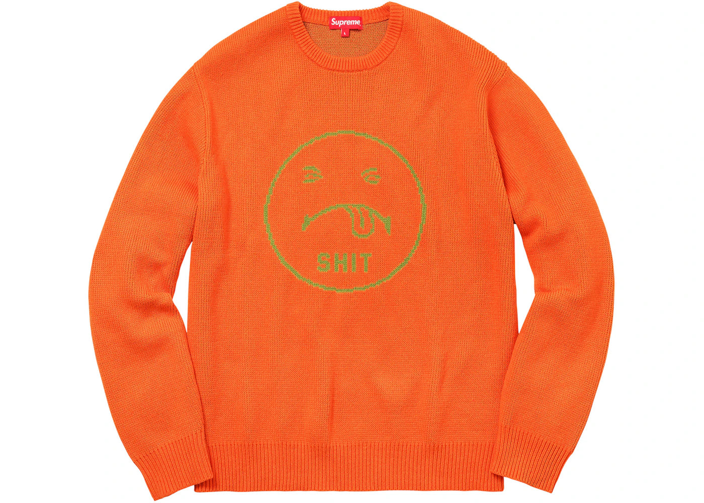 Supreme Shit Sweater Orange