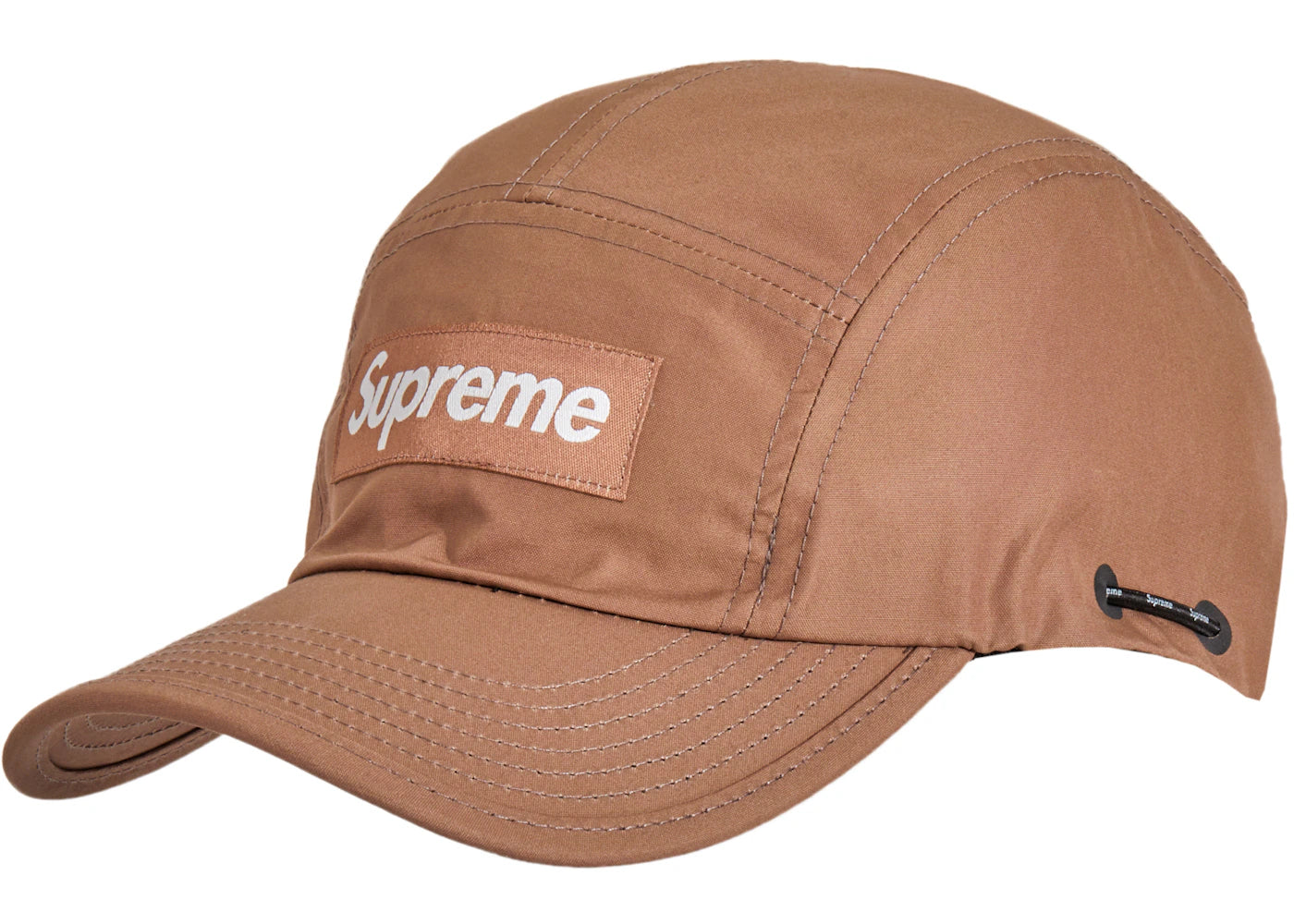 Supreme Shockcord Camp Cap Brown