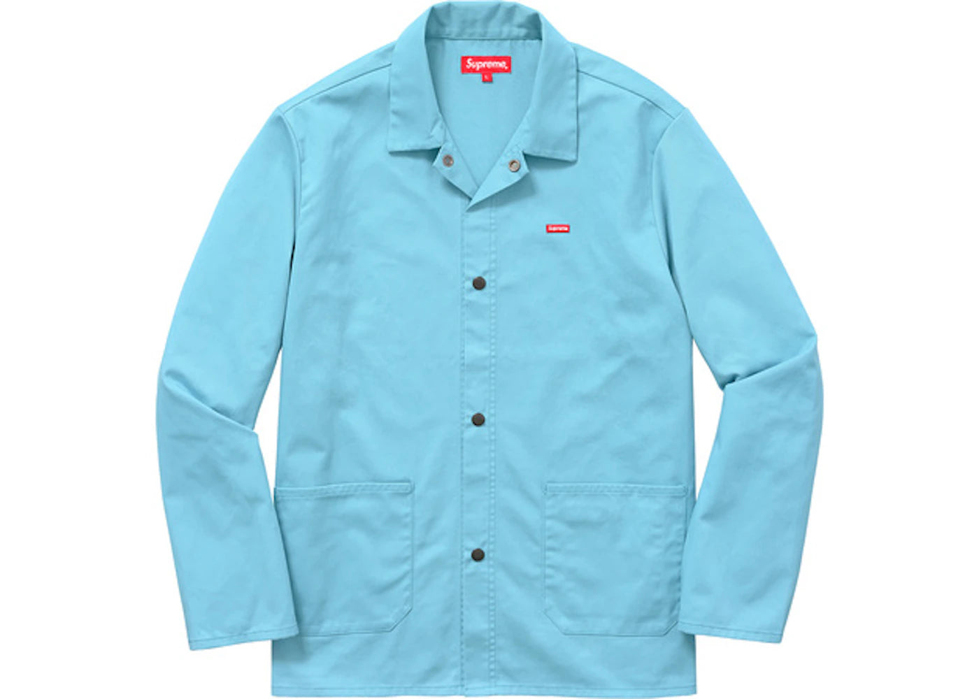 Supreme Shop Jacket Baby Blue