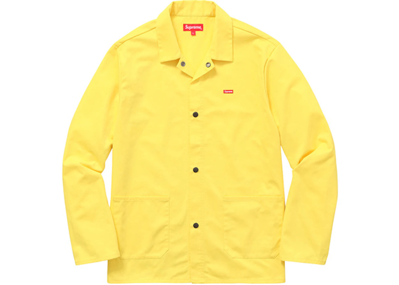 Supreme Shop Jacket Light Yellow