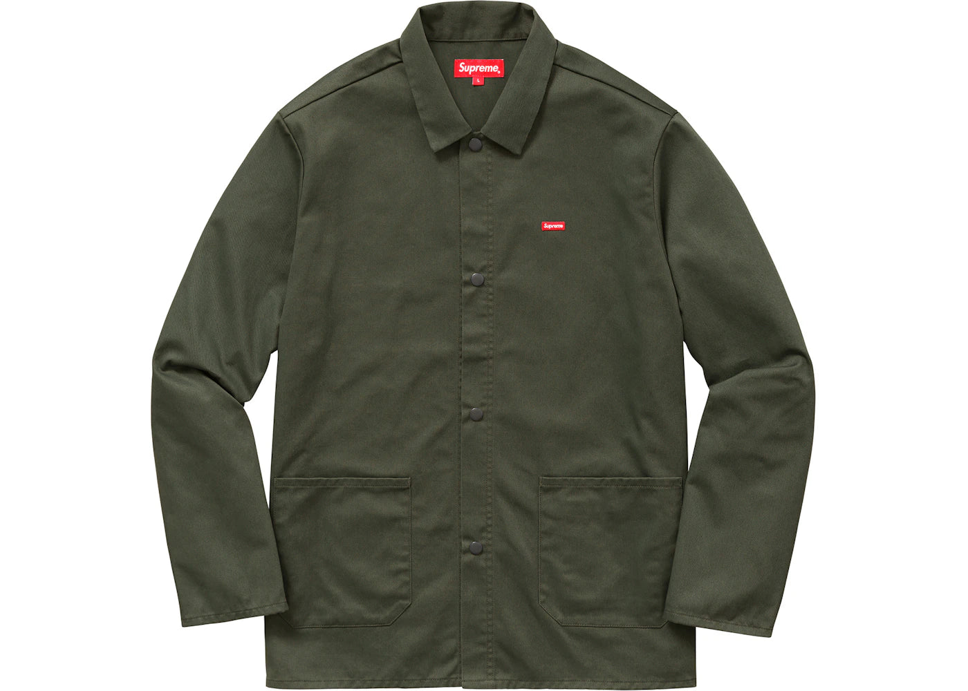 Supreme Shop Jacket Olive