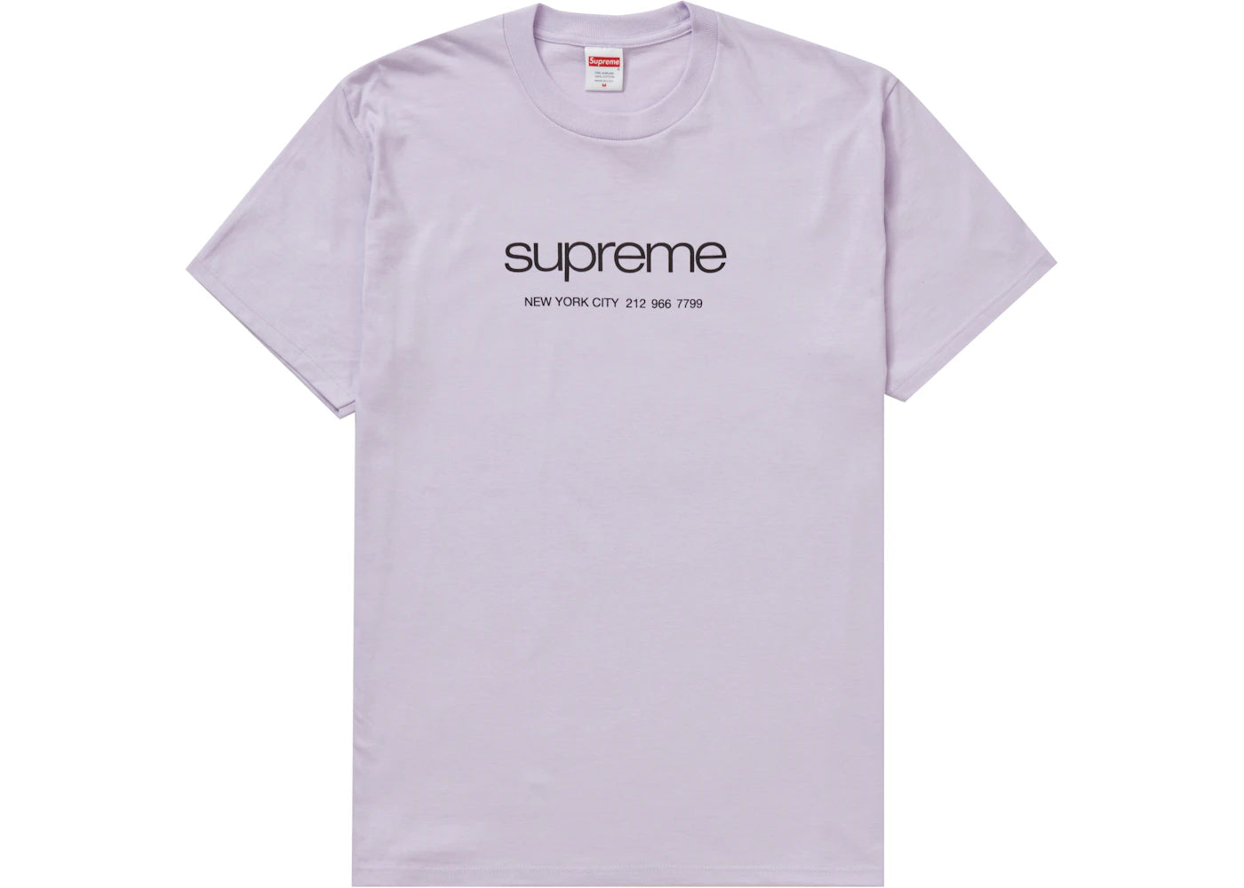Supreme Shop Tee Light Purple