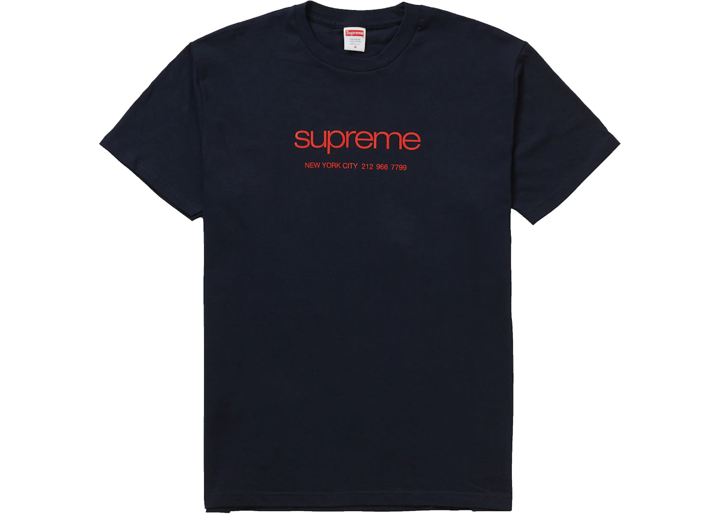 Supreme Shop Tee Navy