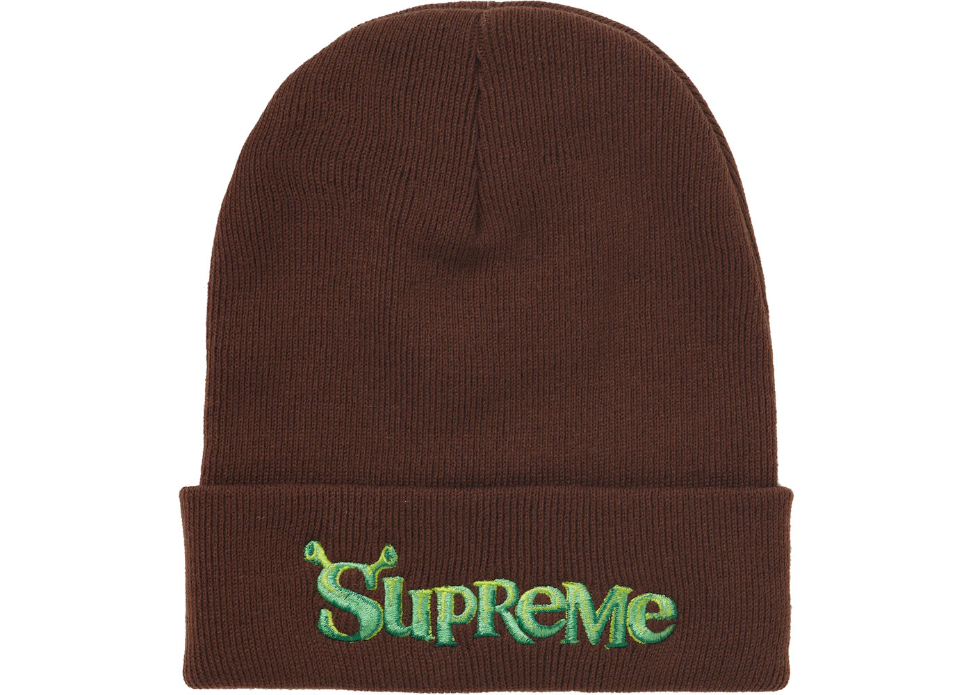 Supreme Shrek Beanie Brown