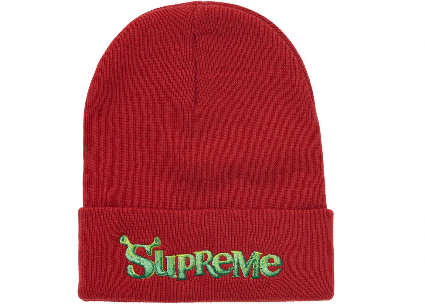 Supreme Shrek Beanie Cardinal